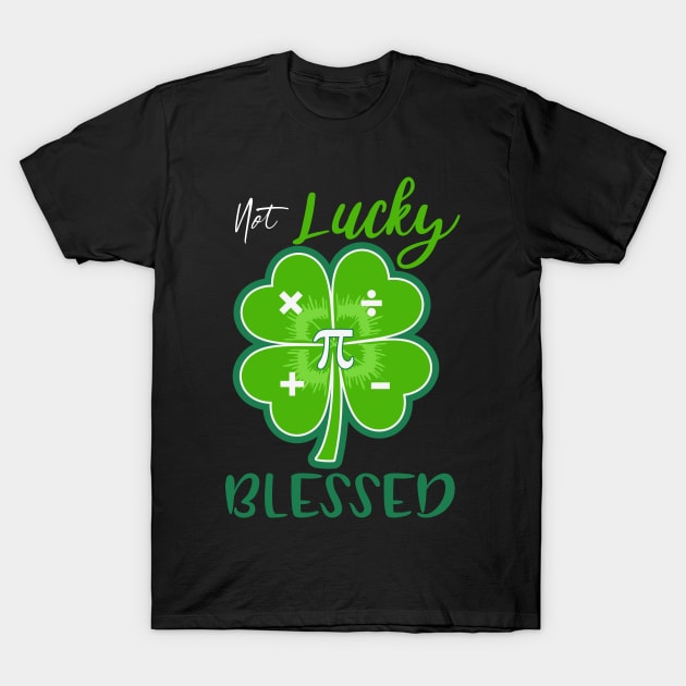 3.14% Pirish Saint Patricks Day Green Math Geek Pi Day T-Shirt by YuriArt